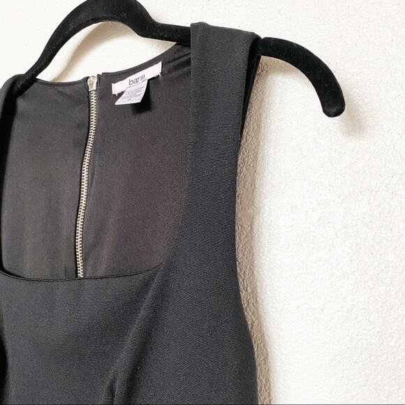 Bar III Square Neck Peplum Skirt Dress Size Small - Picture 2 of 7